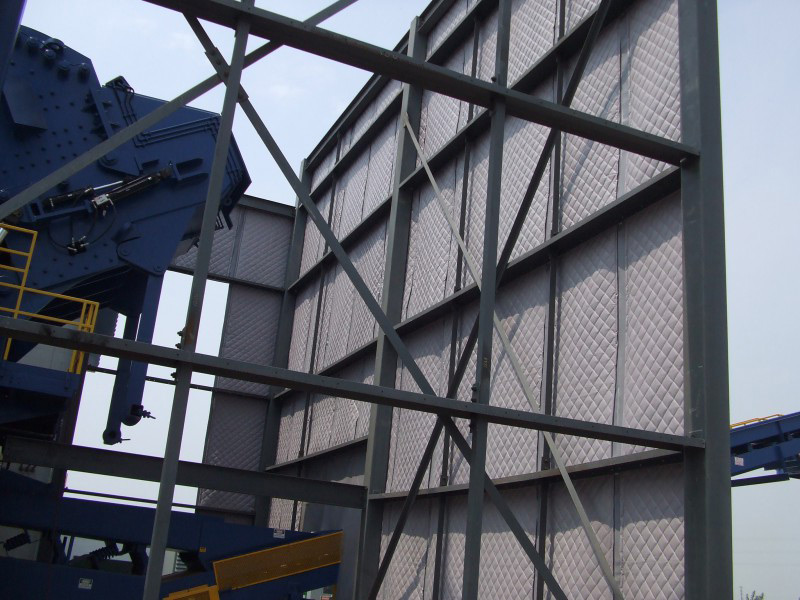 Acoustic Outdoor Barrier Wall